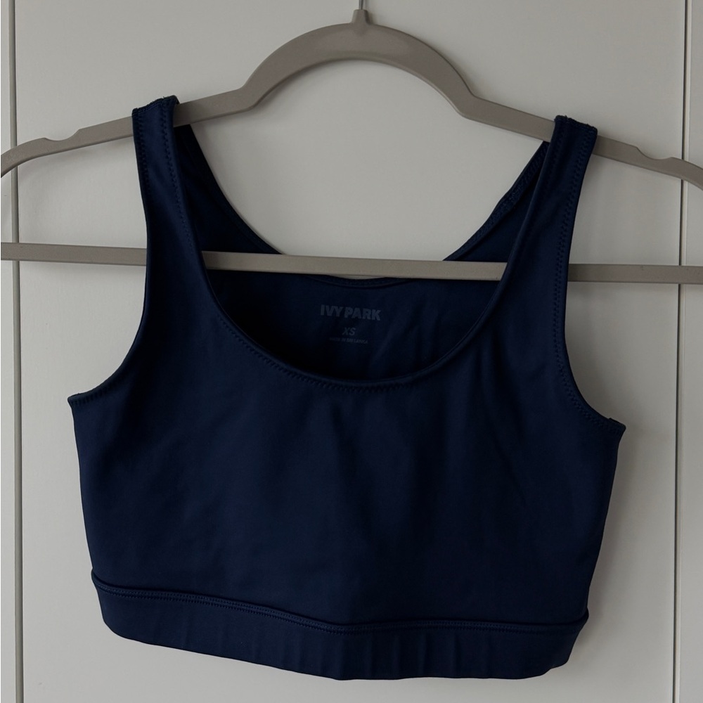 IVY PARK Deep Blue Athletic Top
